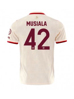 Bayern Munich Jamal Musiala #42 Ausweichtrikot 2024-25 Kurzarm